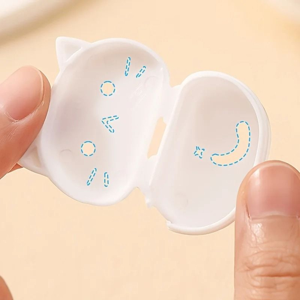 Cat Shape Toothbrush Head Covers For Travel And Home 2