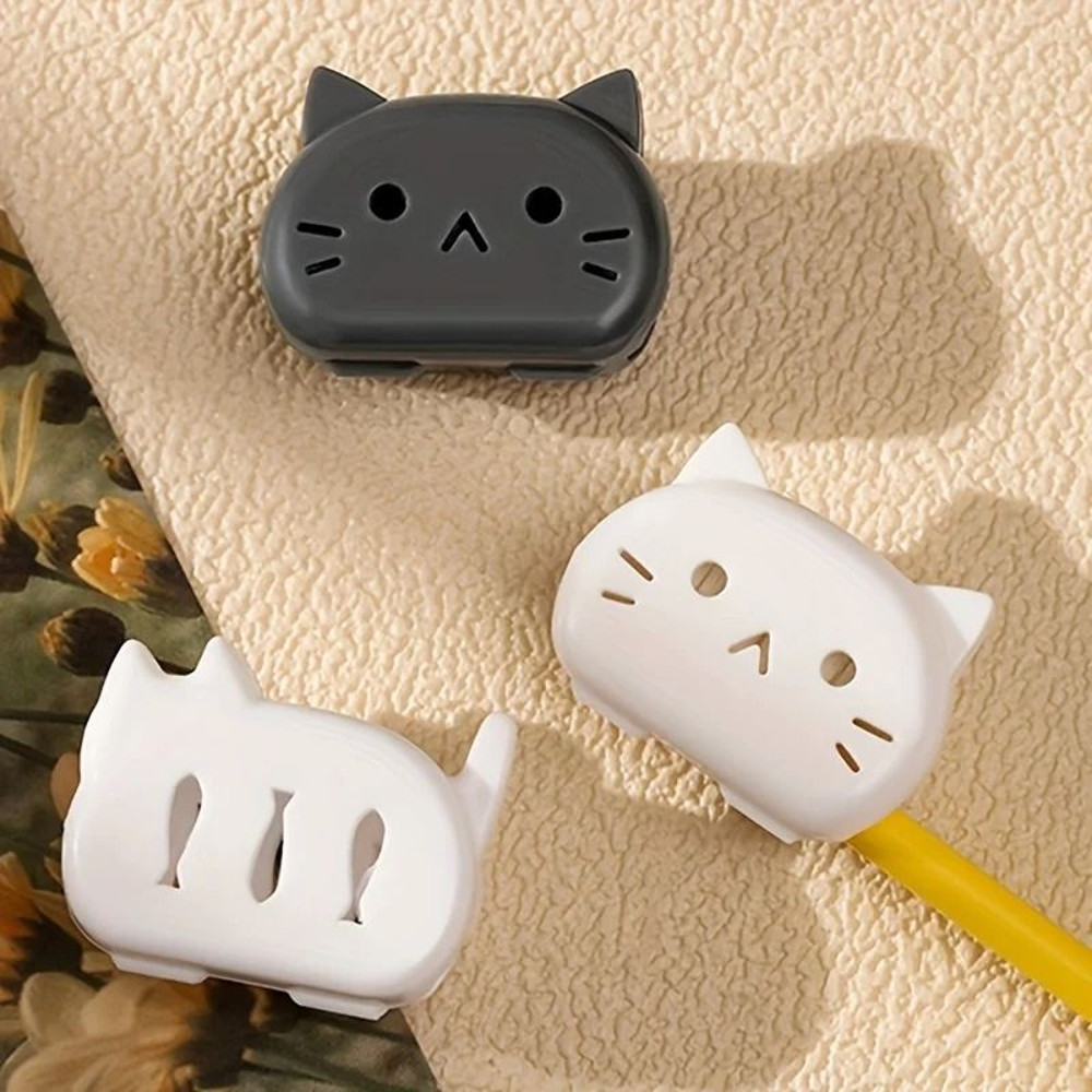 Cat Shape Toothbrush Head Covers For Travel And Home 5