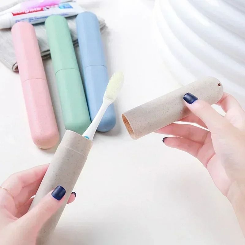 Portable Toothbrush Box Holder Cover For Travel And Bathroom 0