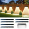 Solar Fence Light For Outdoor Garden And Pathway 1