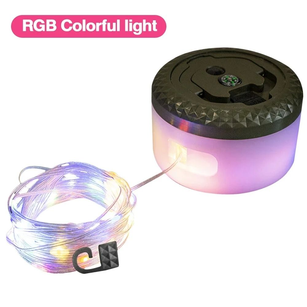 Rechargeable LED String Lights For Camping And Outdoor Decor 7