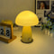 Glass Mushroom Lamp Nordic Bauhaus Vintage Style 4