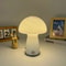 Glass Mushroom Lamp Nordic Bauhaus Vintage Style 8