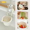 Sink Hanging Strainer Basket With Openable Bottom Cover 6