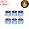 Solar Tea Light LED Candles Waterproof Outdoor Set 6