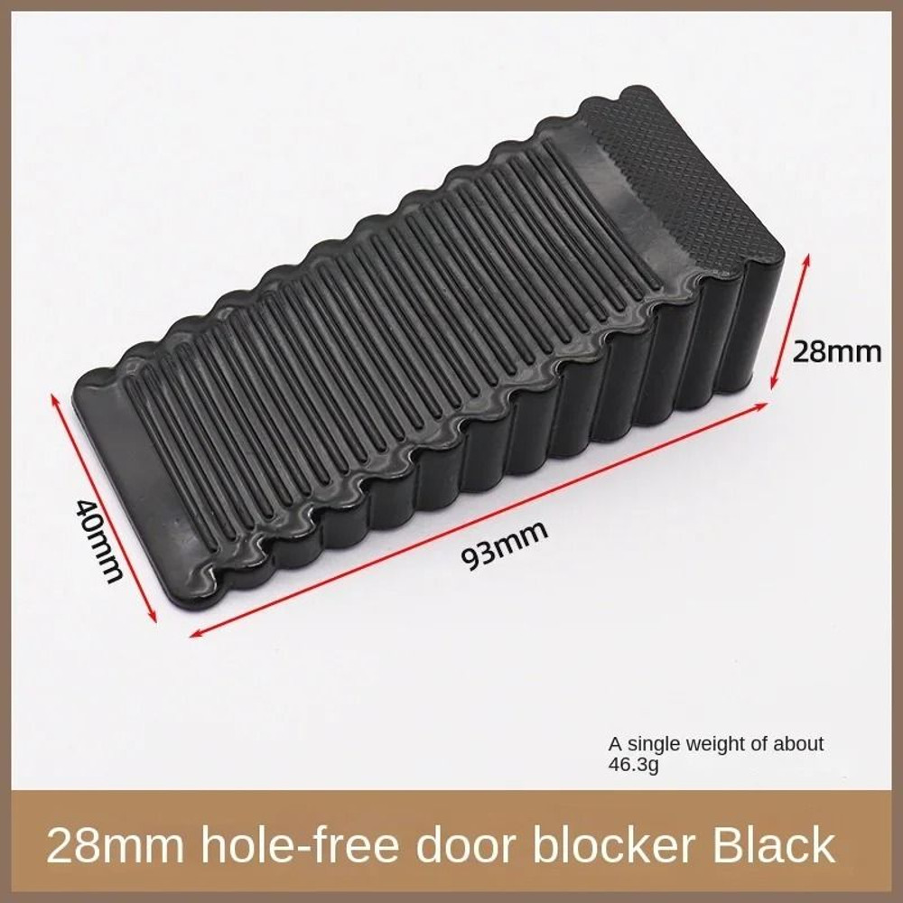 Safety Silicone Door Stop Block Wedge For Home And Office 9