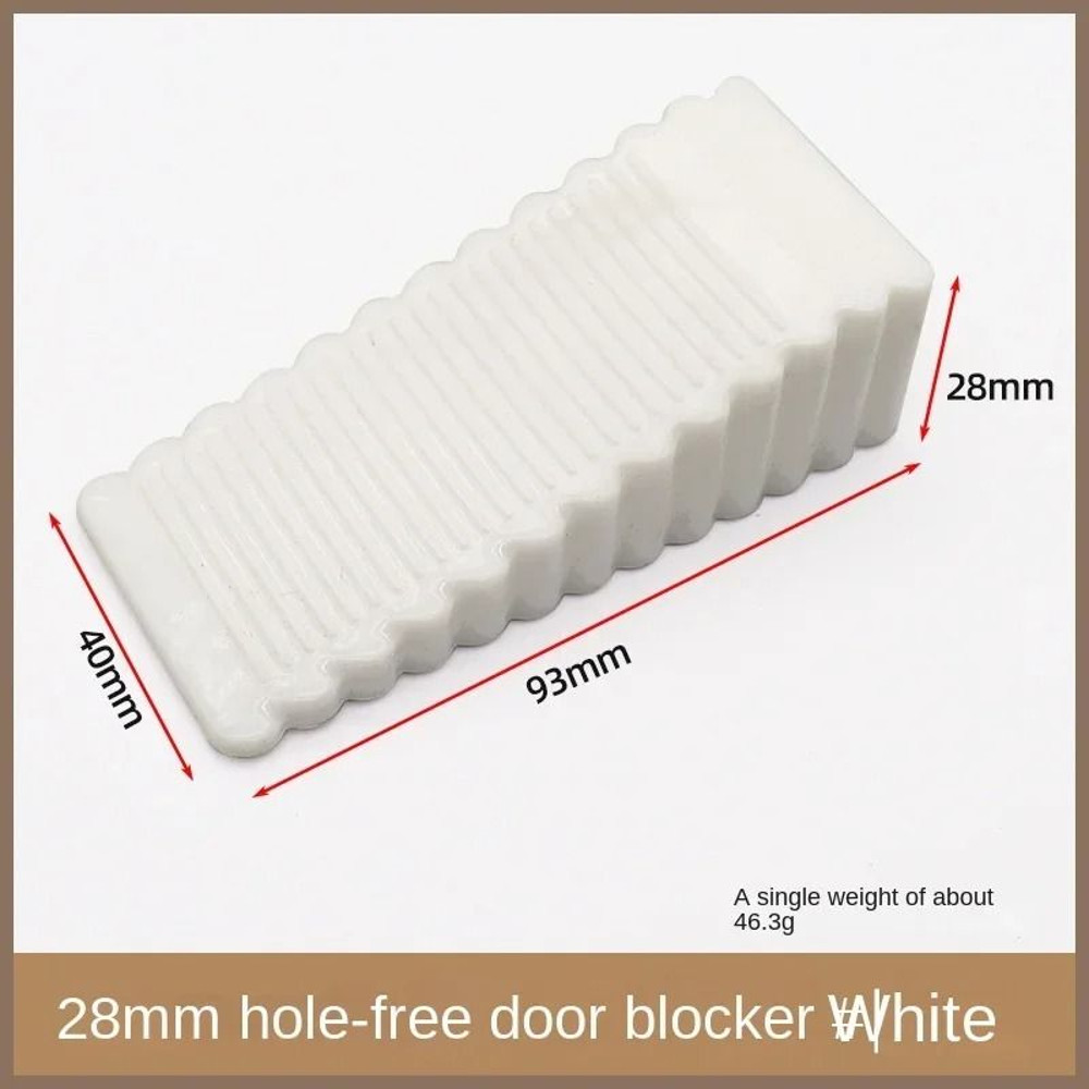 Safety Silicone Door Stop Block Wedge For Home And Office 6