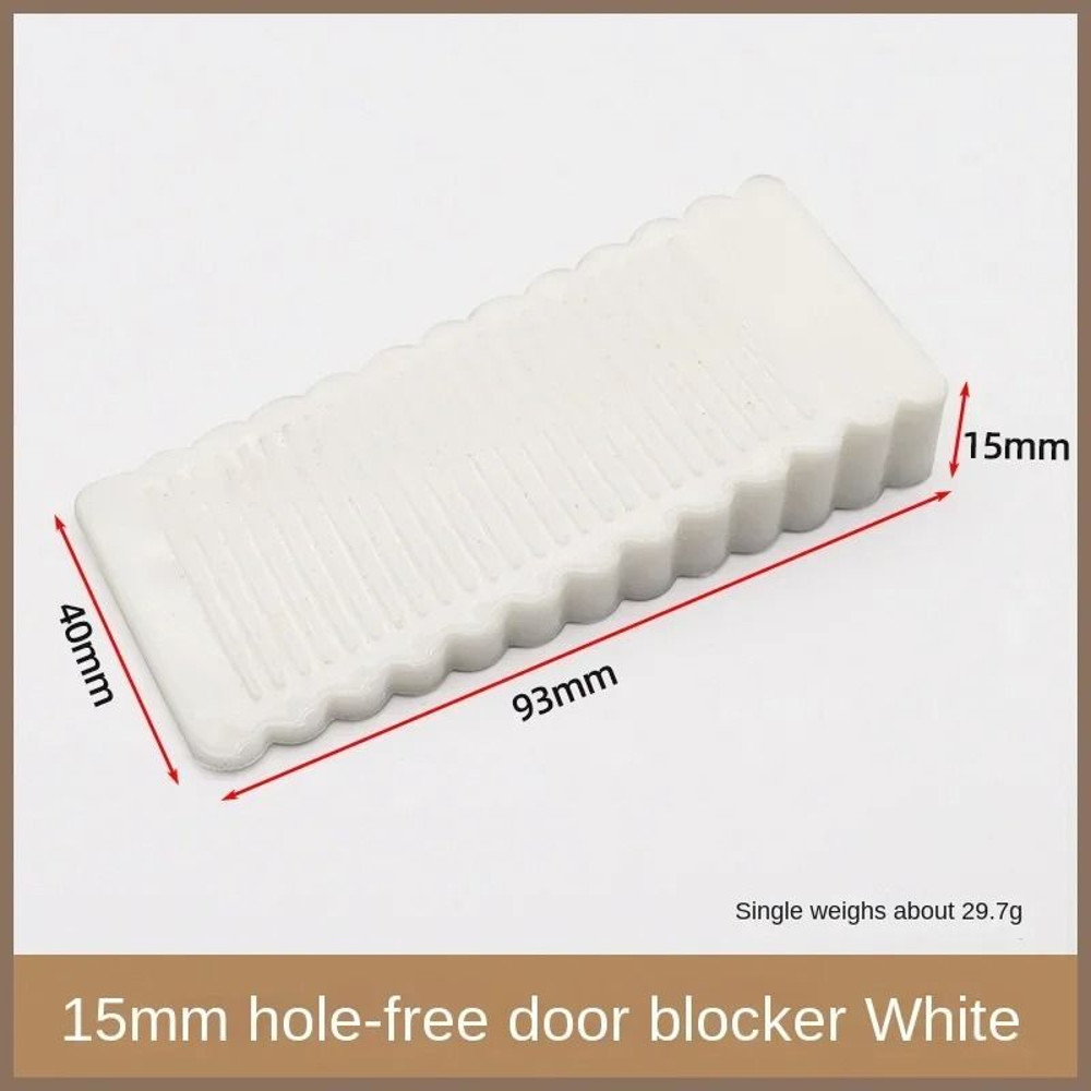 Safety Silicone Door Stop Block Wedge For Home And Office 7