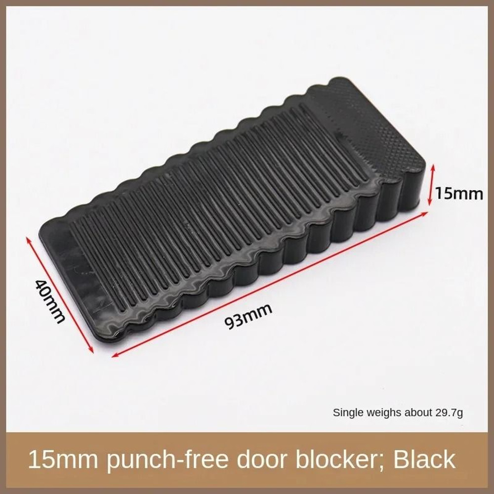 Safety Silicone Door Stop Block Wedge For Home And Office 8