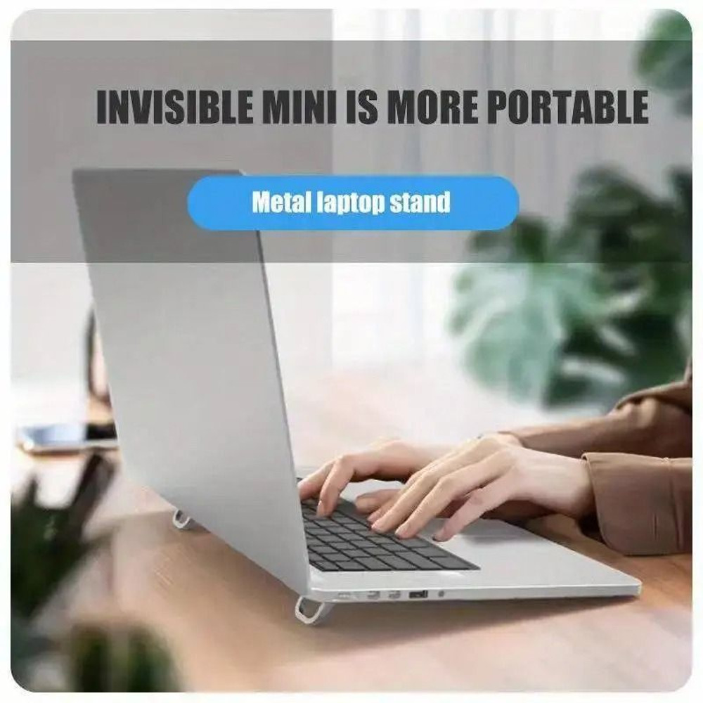 Mini Portable Laptop Stand With Adjustable Legs 2