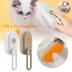 pet spray massage brush for cats and dogs