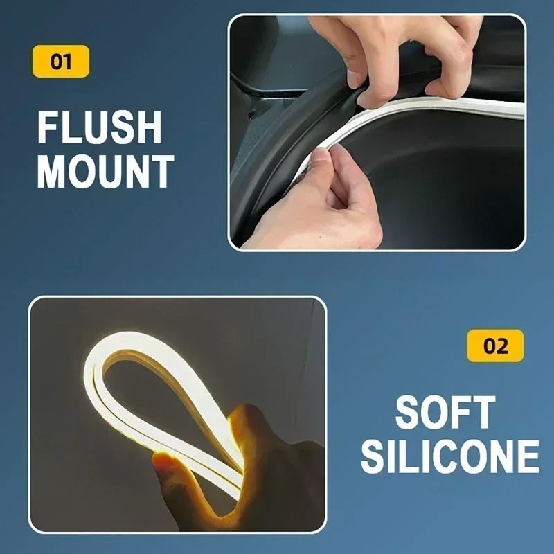 Trunk LED Light Bar Strips For Renault Grand Koleos 5