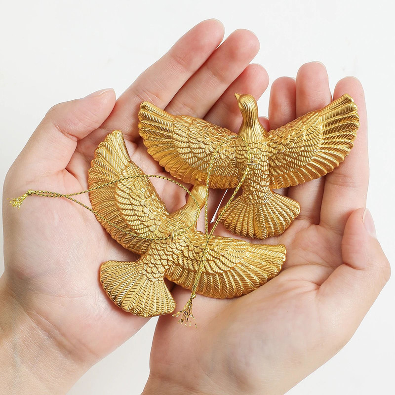 Friendship Doves Resin Christmas Ornament 4