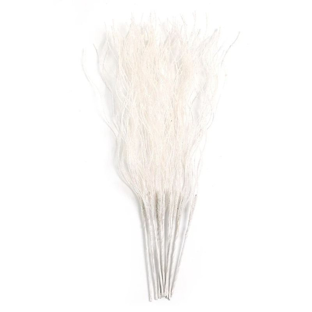 Glitter Artificial Berry Bouquet Decoration For Christmas And Holiday Crafts 12