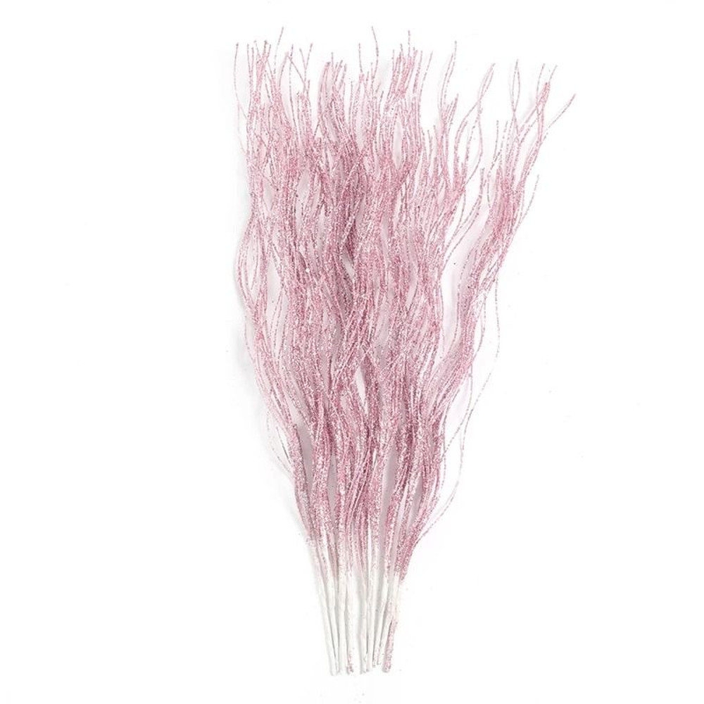 Glitter Artificial Berry Bouquet Decoration For Christmas And Holiday Crafts 8