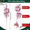 Artificial Glitter Berry Flower Bouquet For Christmas Holiday Decorations 5
