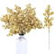 Artificial Glitter Berry Flower Bouquet For Christmas Holiday Decorations 8