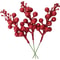 Artificial Glitter Berry Flower Bouquet For Christmas Holiday Decorations 12