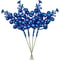 Artificial Glitter Berry Flower Bouquet For Christmas Holiday Decorations 16