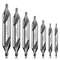 7Piece High Speed Steel Center Drill Bit Set For Metalworking And Lathe Use 7