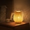 Hand Woven Bamboo Desk And Bedside Lamp For Minimalist Home Decor 3