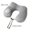 Portable Inflatable Neck Pillow With Detachable Cover For Travel Camping And Business 4