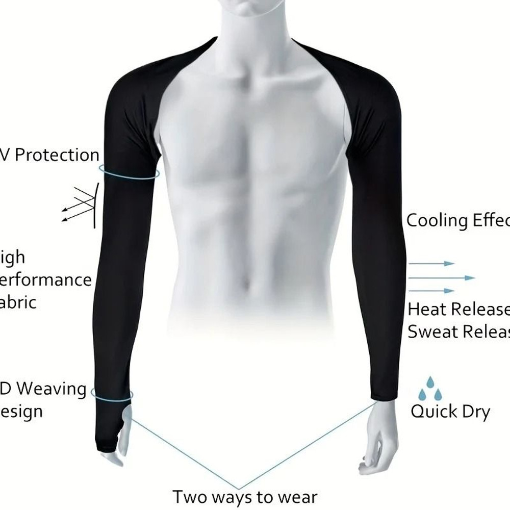 Women Sports Sun Protection Shawl Lightweight Shoulder Sleeve For Outdoor Golf Running And Cycling 5