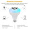 LED RGB Light Bulb With Bluetooth Speaker E27 Socket For Party And Bedroom Decor 4