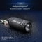 Portable USB Rechargeable Keychain Flashlight Waterproof LED Pocket Torch 3
