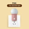 Portable Plug In LED Night Light Two Color Sleep Light For Bedroom And Corridor 6