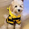 Bee Costume Hoodie For Pets Cozy Winter Outfit For Small Dogs And Cats 4