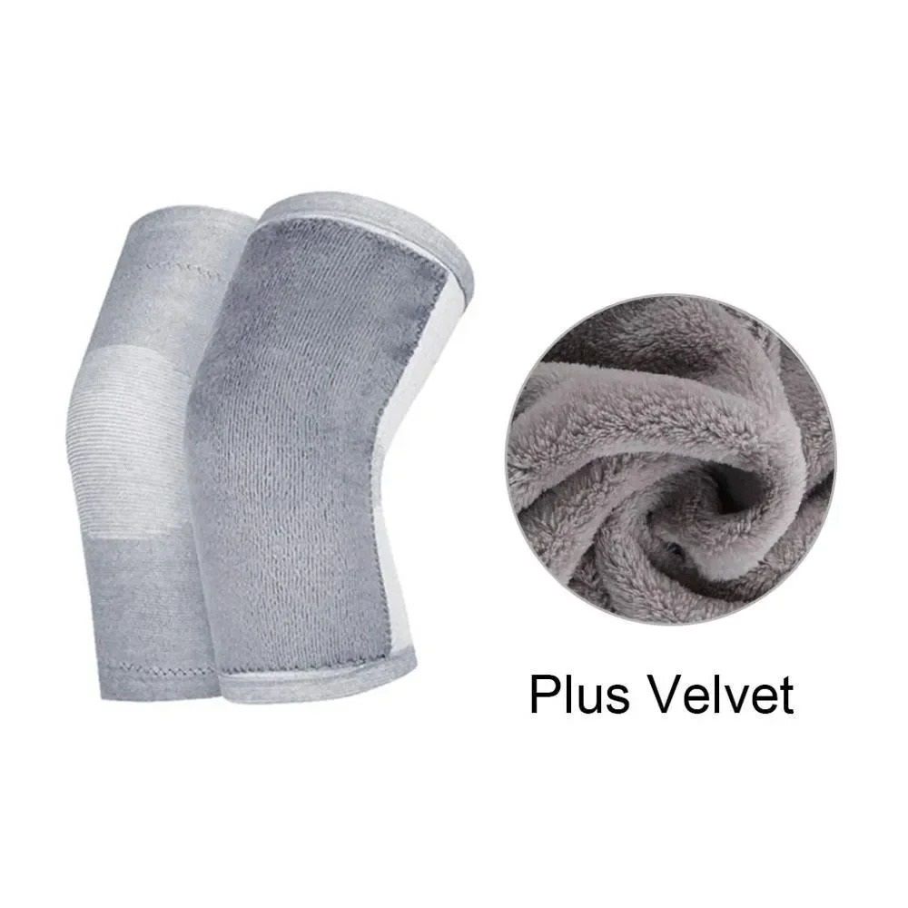 Winter Warm Bamboo Charcoal Knee Pads Support Brace For Men And Women 7