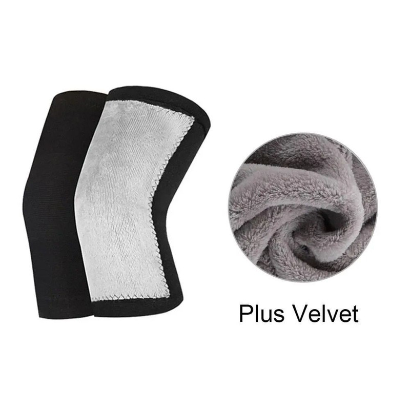 Winter Warm Bamboo Charcoal Knee Pads Support Brace For Men And Women 8