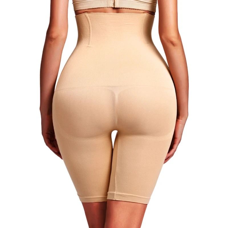High Waist Body Shaper Panties For Women Breathable Tightening Shorts 4