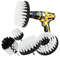 Adjustable Brush Attachment Set For Power Scrubber And Car Polisher Cleaning Kit 0
