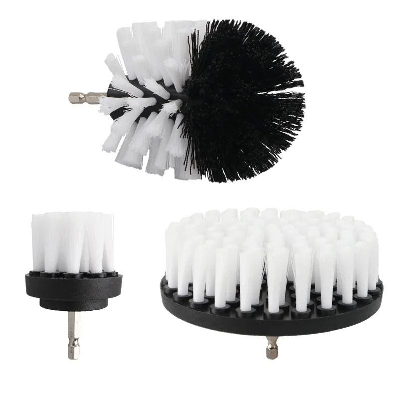 Adjustable Brush Attachment Set For Power Scrubber And Car Polisher Cleaning Kit 11