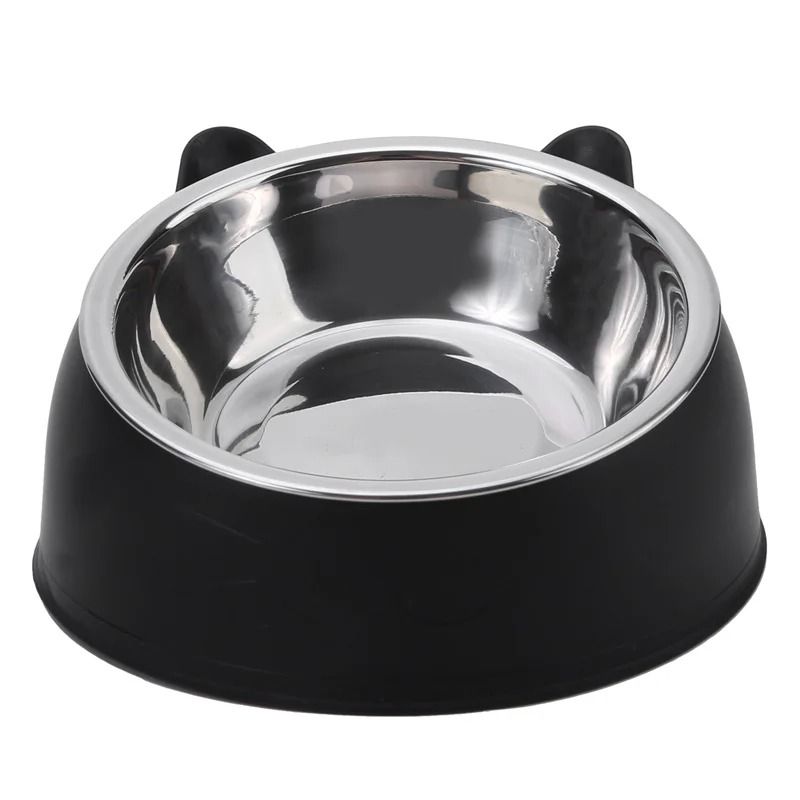 Inclined Stainless Steel Pet Food And Water Bowl For Cats And Small Dogs 6