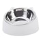 Inclined Stainless Steel Pet Food And Water Bowl For Cats And Small Dogs 7