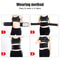 Adjustable Self Heating Magnetic Back Support Belt 4