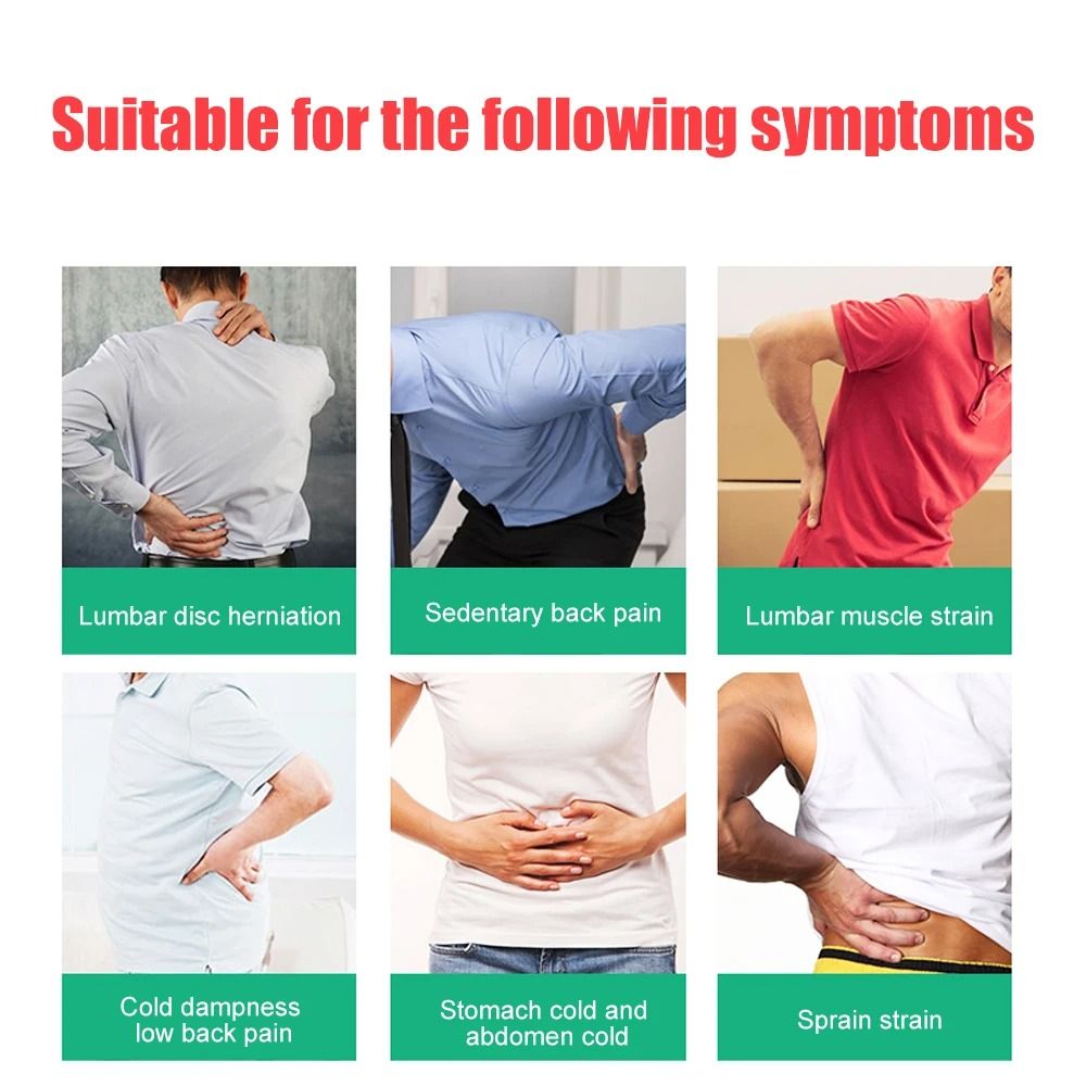 Adjustable Self Heating Magnetic Back Support Belt 5