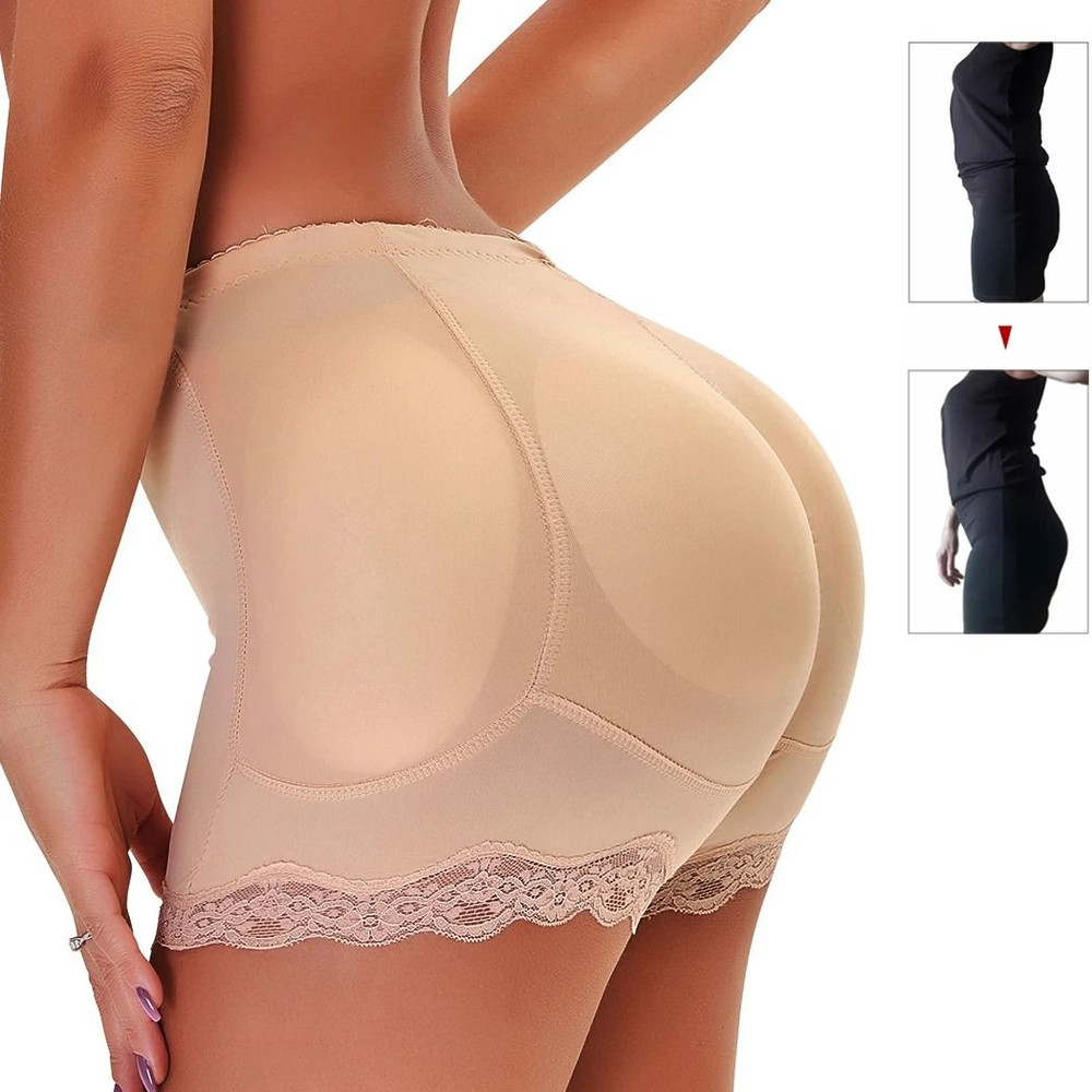 Padded Butt Lifter Body Shaper For Women Seamless Push Up Underwear 2