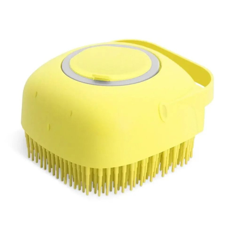 Pet Shampoo Brush For Dogs And Cats Silicone Grooming Comb 7