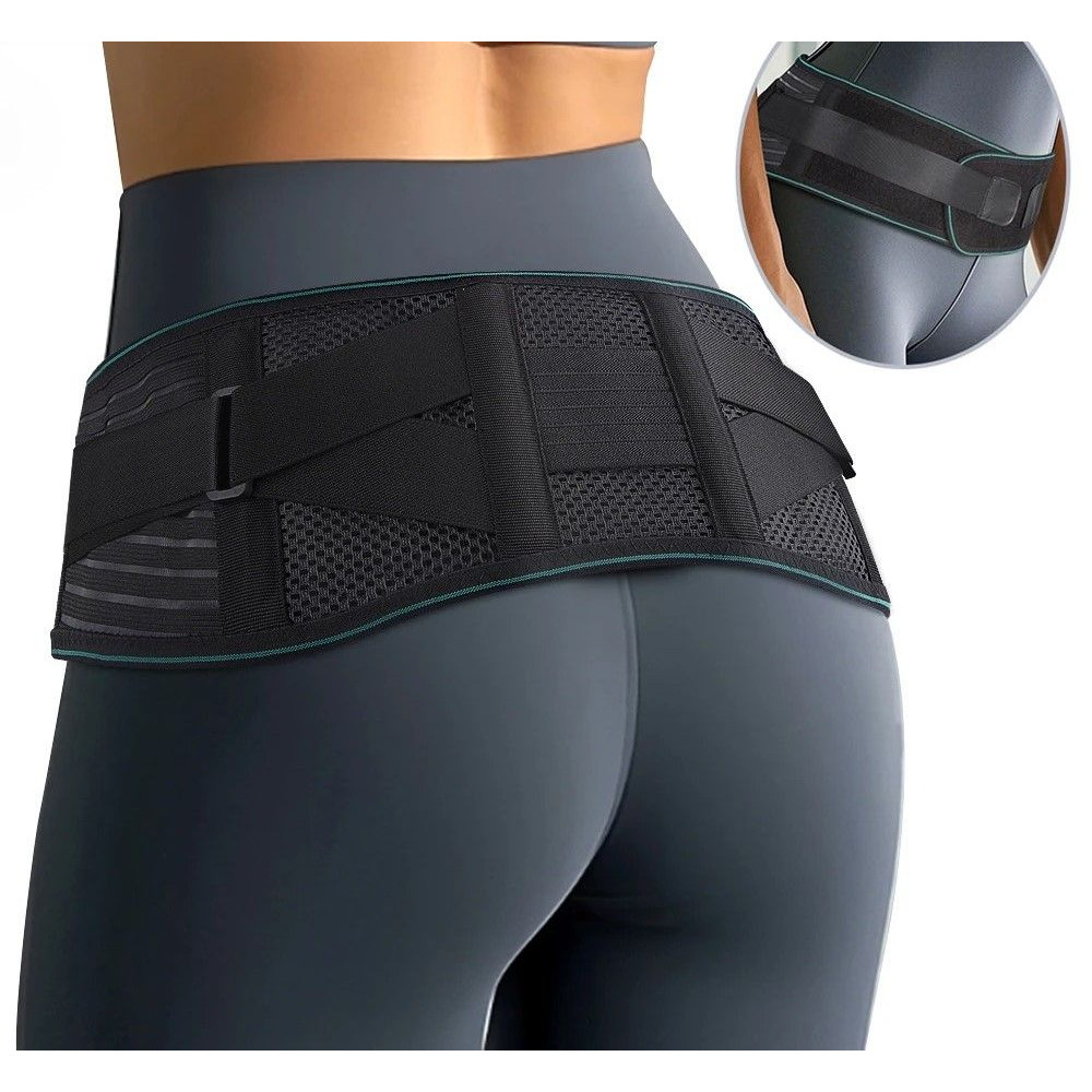 Adjustable Lumbar Support Belt For Lower Back Pain Relief 0