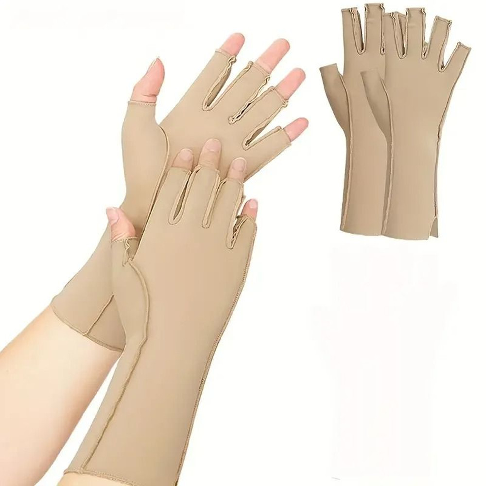 Arthritis Relief Fingerless Compression Gloves 7