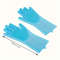 Pet Grooming And Bathing Silicone Cleaning Gloves 7