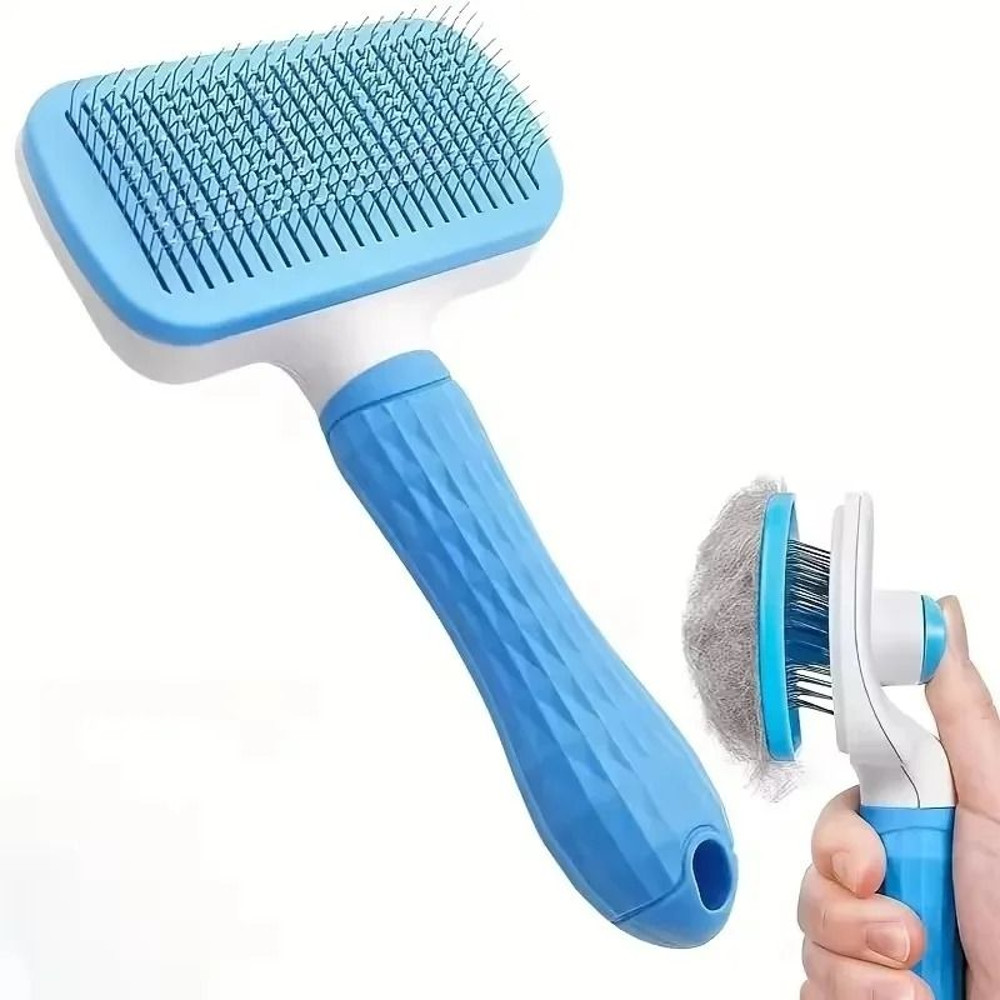 Pet Grooming Hair Removal Brush For Dogs And Cats 0