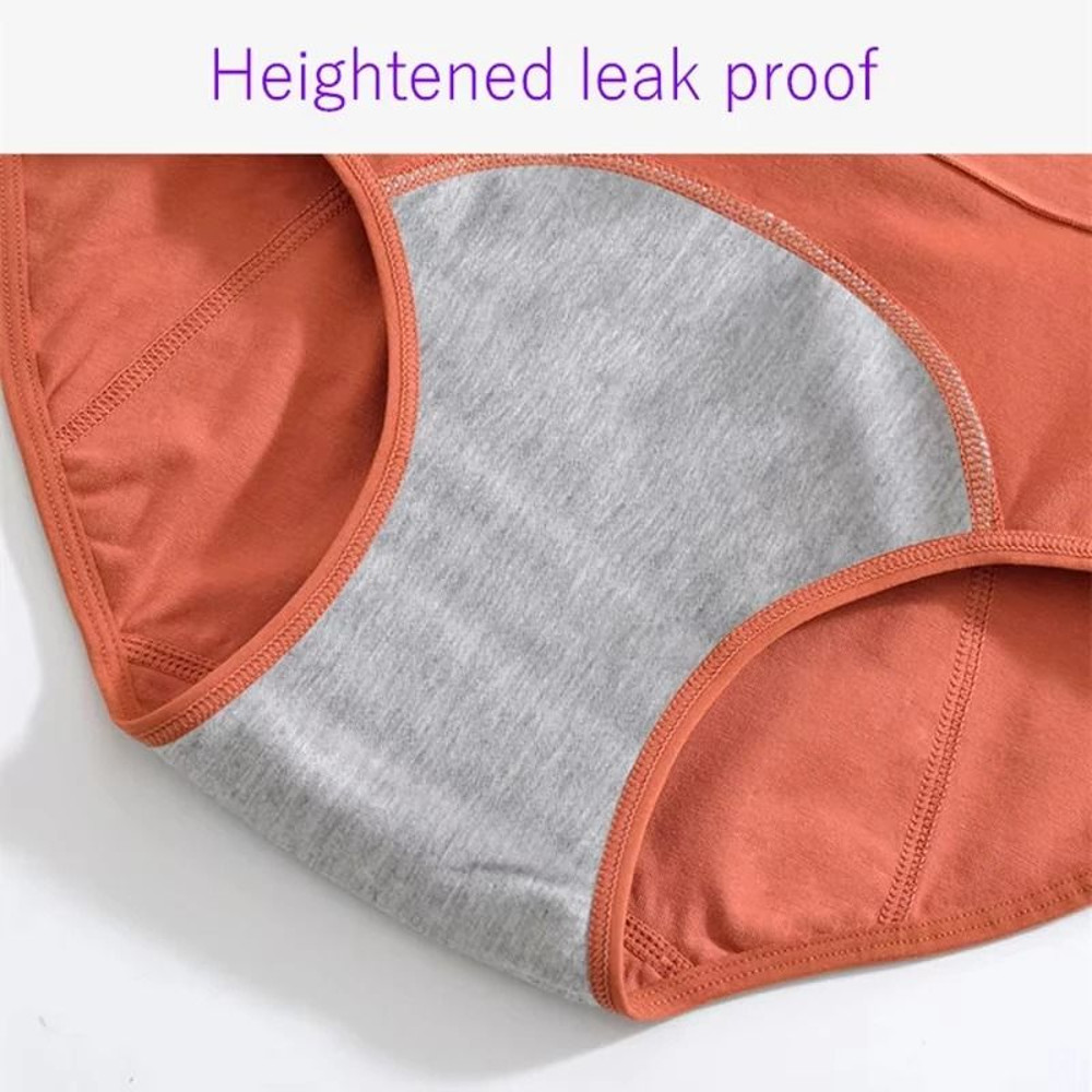 High Waist Cotton Leak Proof Menstrual Underwear For Women 4
