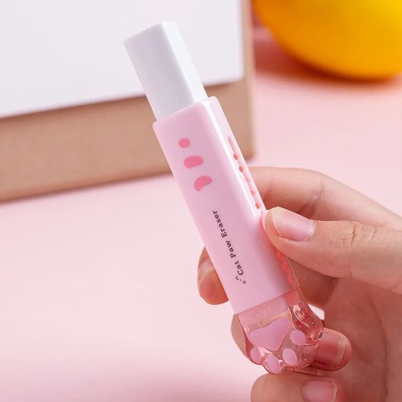 Retractable Cat Eraser Cute Stationery For School And Office 4