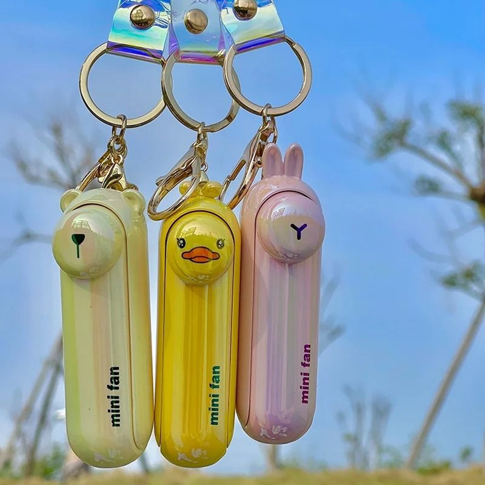 Mini Portable USB Rechargeable Fan For Desk Bedside And Travel 1