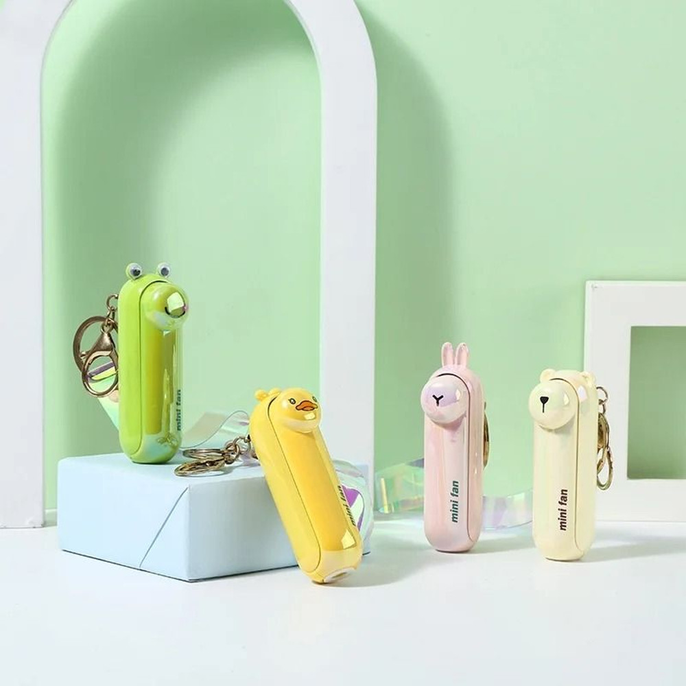 Mini Portable USB Rechargeable Fan For Desk Bedside And Travel 3